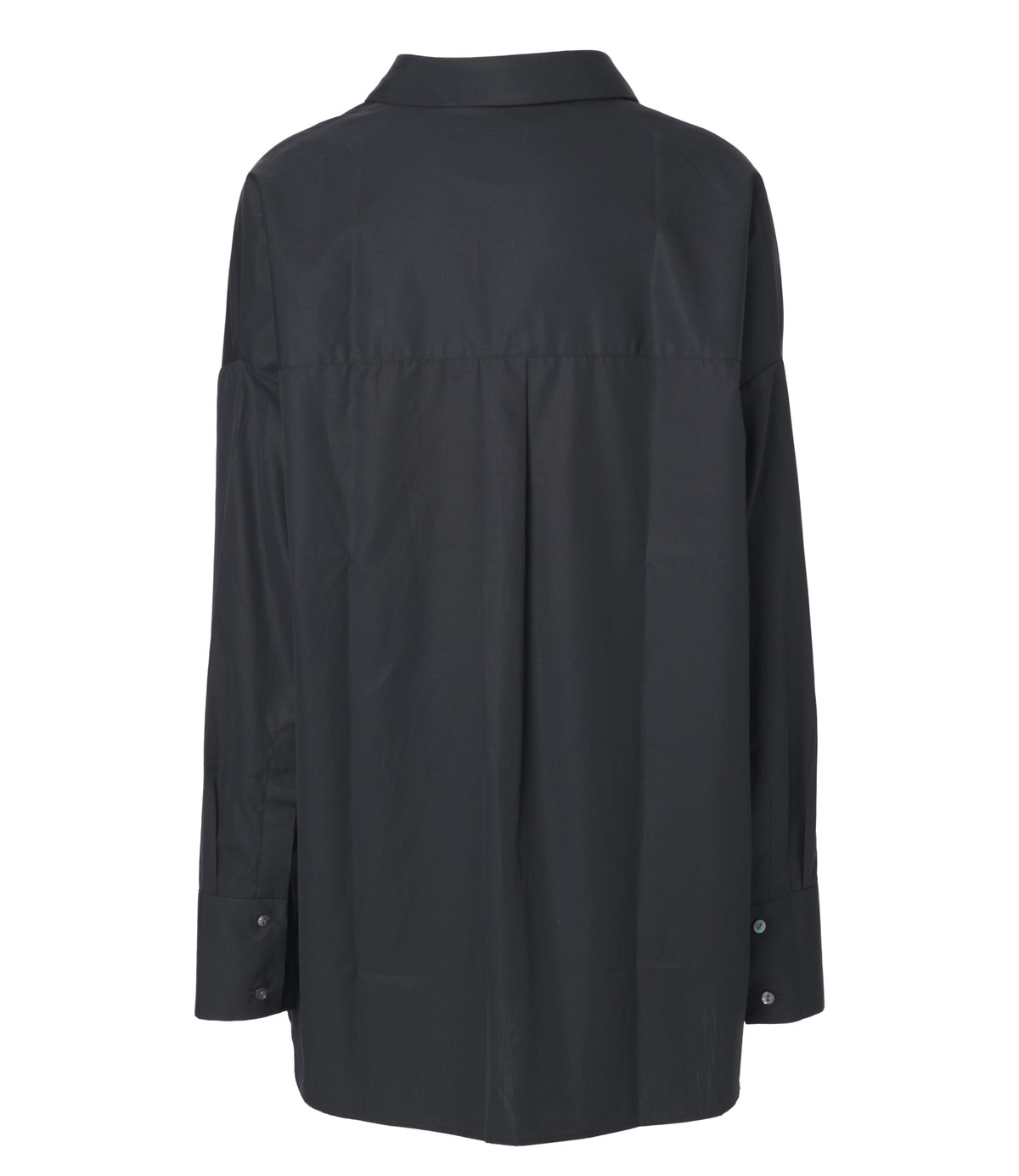 Jean Maroe - Bluse aus Baumwolle in schwarz