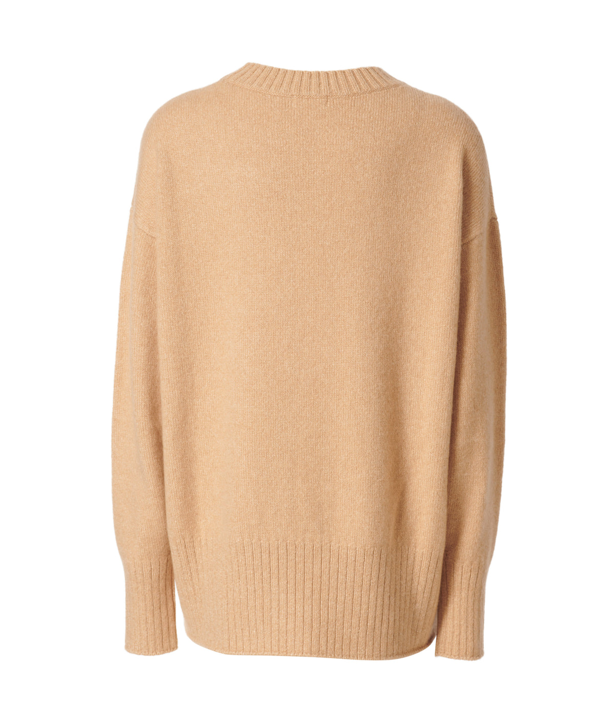 Malo - Pullover  aus Cashmere in camel
