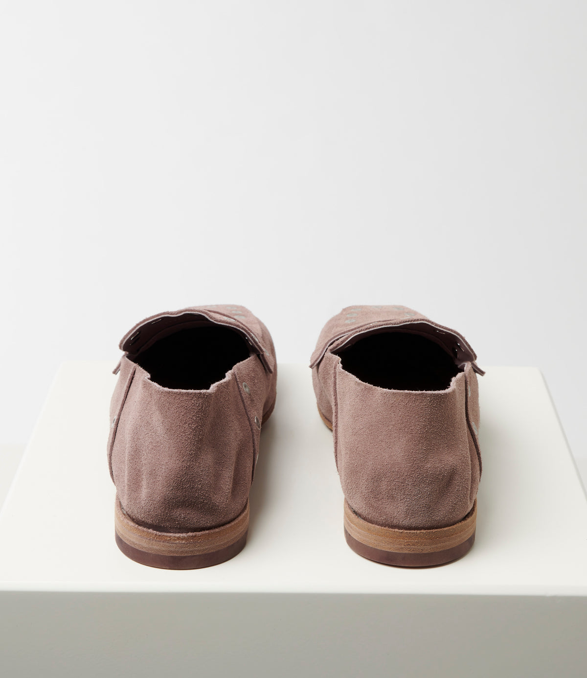Officine Creative - Schuhe aus Ziegenvelours mauve