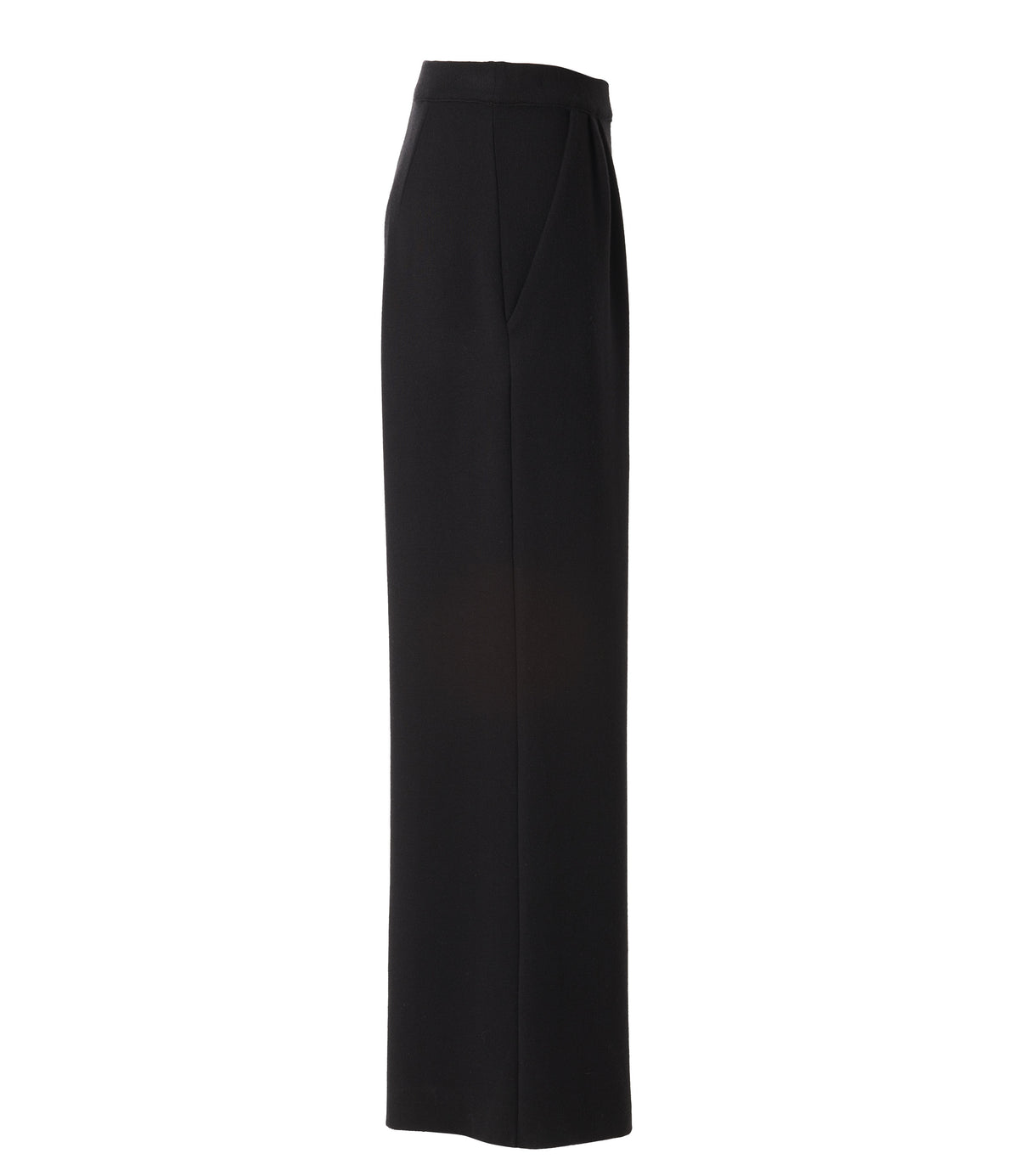 Manrico - Hose aus Cashmere-Seide-Wolle in schwarz