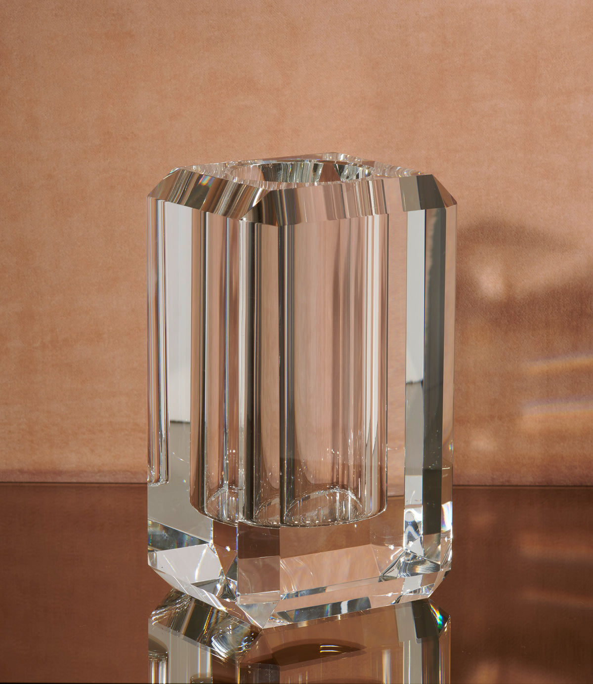 Abhika - Vase  Bleikristall hoch